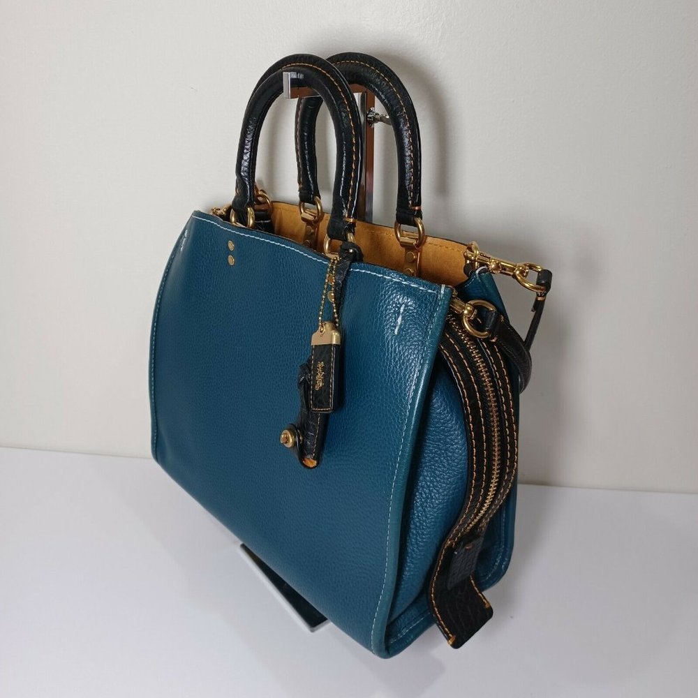 Coach 1941 Rogue 30 1st Generation Mineral Green Lock & Key Hang tag RARE - Picture 2 of 12